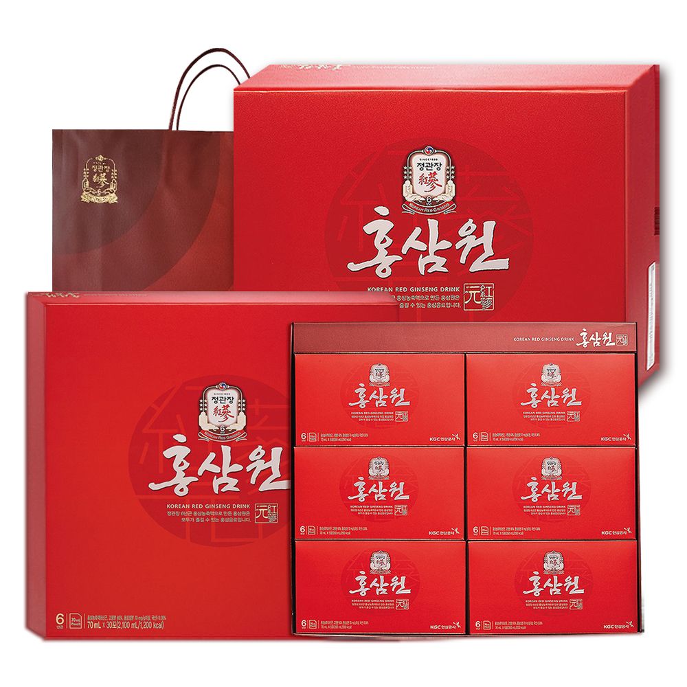 정관장 홍삼원 50ml 70ml 선물세트+쇼핑백 6년근 홍삼