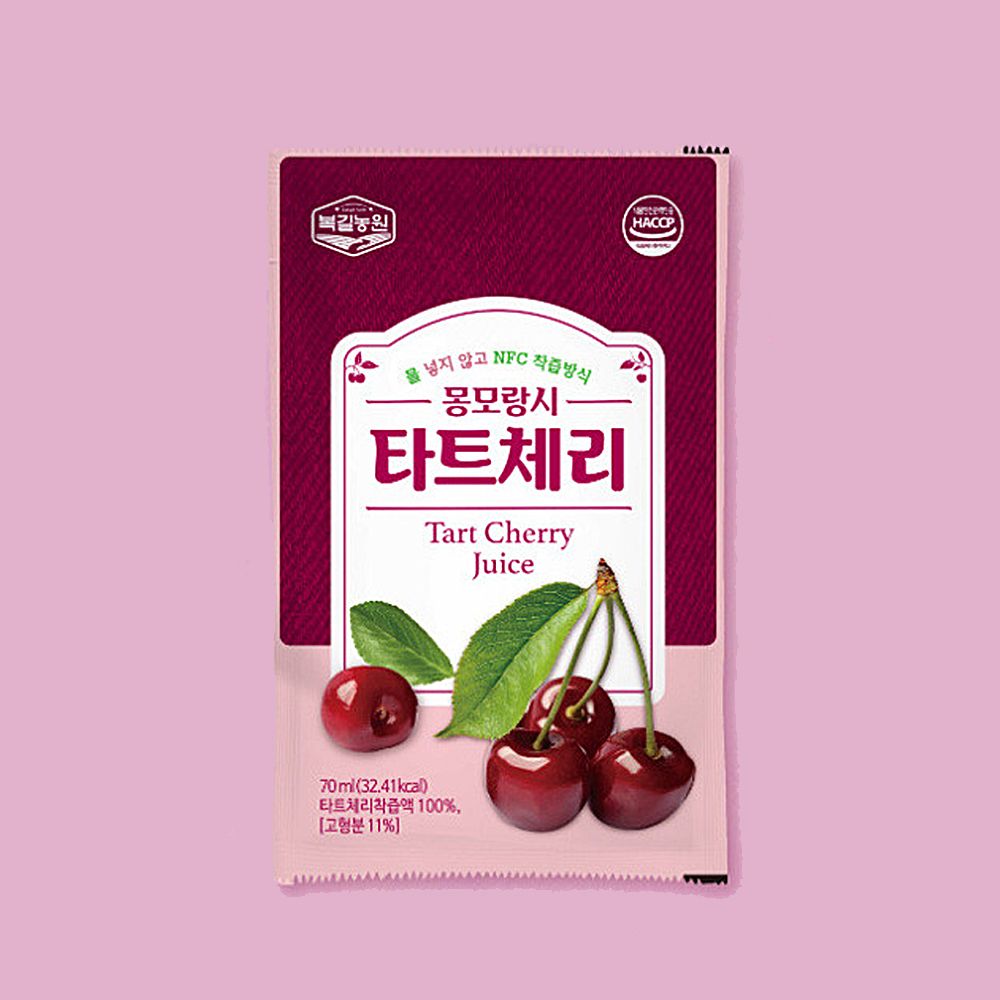 상생식품 타트체리즙 건강즙 선물세트 70ml 30포