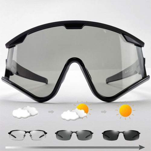 루체른 윈드블럭 오지 산행용 변색 선글라스