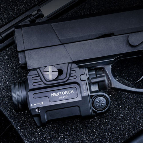 WL21G 650루멘 충전식 듀얼랜턴 권총라이트