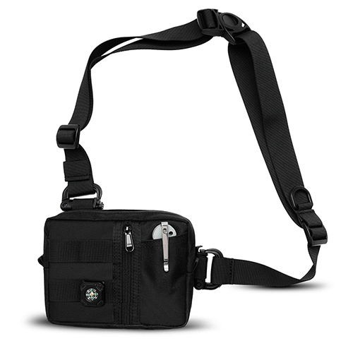 바이펄러드 CHW2 S EDC 미니 남성 숄더백 블랙