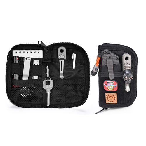 바이펄러드 스몰EDC 7포켓 파우치VE10 블랙