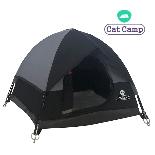 캣캠프 캣텐트 블랙-고양이하우스/강아지집/고양이집/개집/냥이집