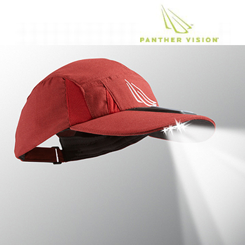 솔라파워캡 LED 4구캡(마룬)