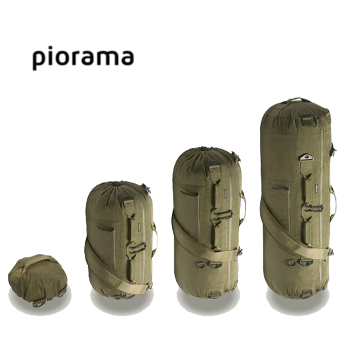 Piorama 3단변형 A10 더플백 백팩 겸용 세계일주 가방_그린