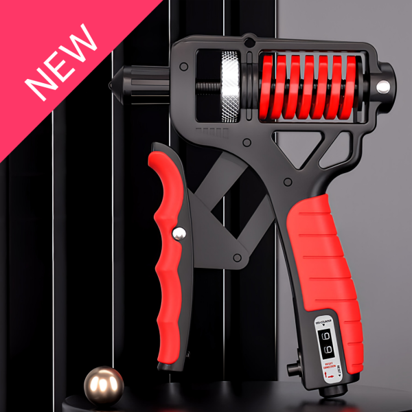 프리미엄 악력기 5~165Kg 악력강도조절 초보에서 프로까지, 자동카운팅 기능